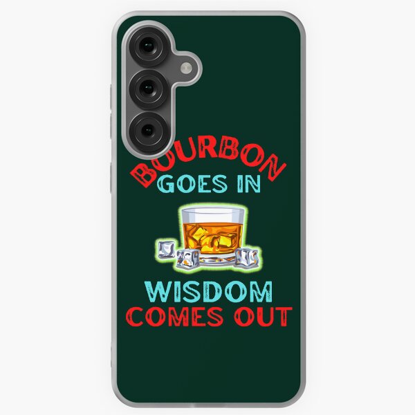 Item preview, Bourbon Goes In Wisdom Comes Out For Bourbon Lovers Classic  designed and sold by MogTerrance.
