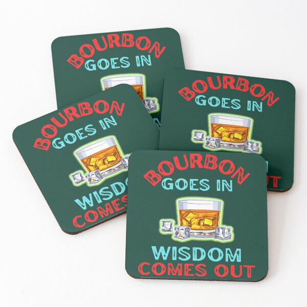 Item preview, Bourbon Goes In Wisdom Comes Out For Bourbon Lovers Classic  designed and sold by MogTerrance.