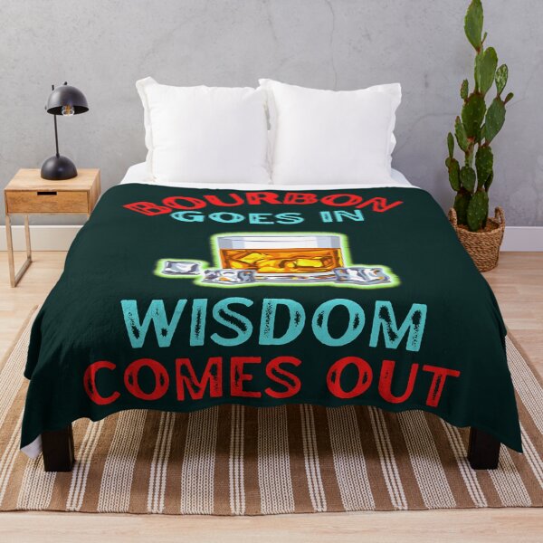Item preview, Bourbon Goes In Wisdom Comes Out For Bourbon Lovers Classic  designed and sold by MogTerrance.