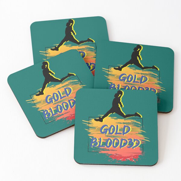Item preview, GOLD BLOOD3D golden state warriors designed and sold by adeil.