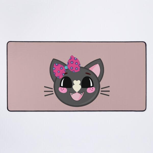 Item preview, Beautiful cute kitten with vintage style bow and heart nose designed and sold by EMIPRINCESS.