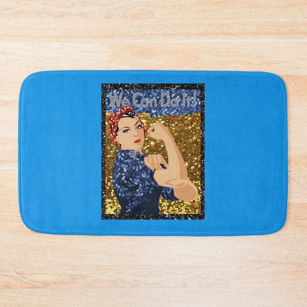 Item preview, Glitter Print Rosie The Riveter  T-Shirt designed and sold by DanielCHEIBNER.