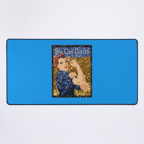 Item preview, Glitter Print Rosie The Riveter  T-Shirt designed and sold by DanielCHEIBNER.