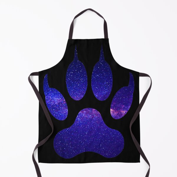 Item preview, Wolf Paw Blue and Pink Galaxy designed and sold by MMwolfdogden.