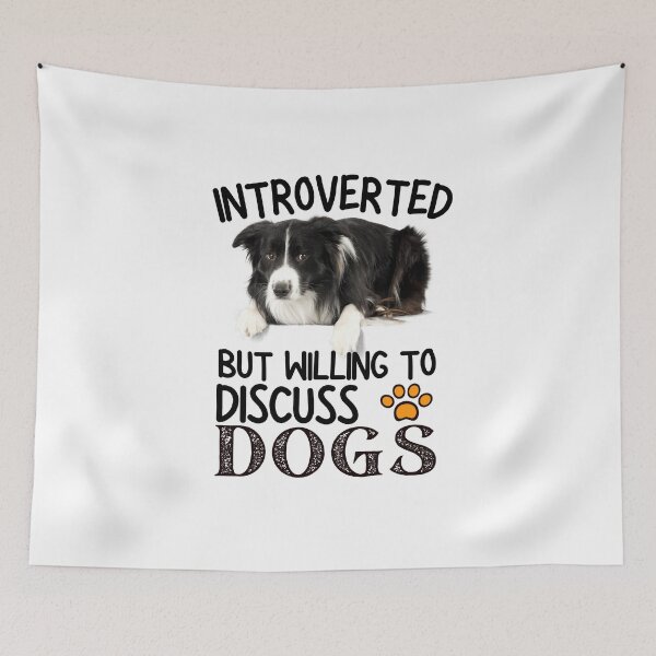 Item preview, Introverted But Willing To Discuss Dogs designed and sold by worldmodi.