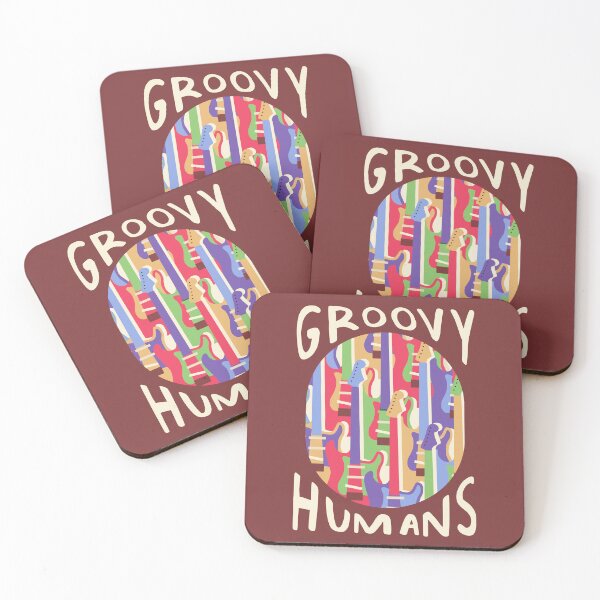 Item preview, Groovy Humans (Spring Theme) designed and sold by aaalou.