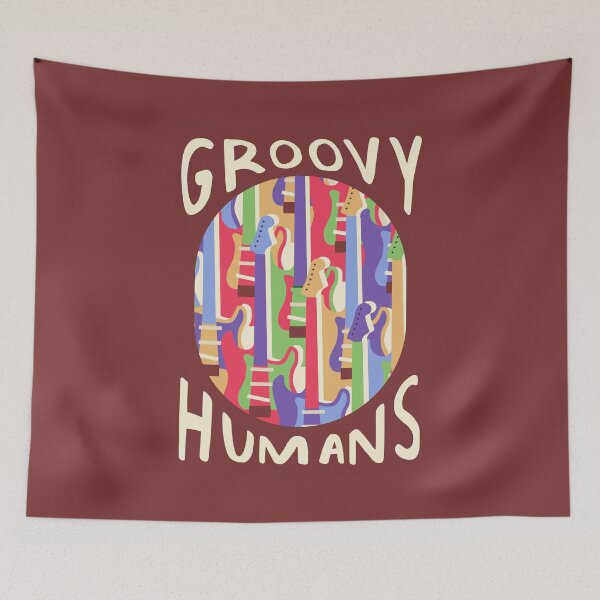Item preview, Groovy Humans (Spring Theme) designed and sold by aaalou.