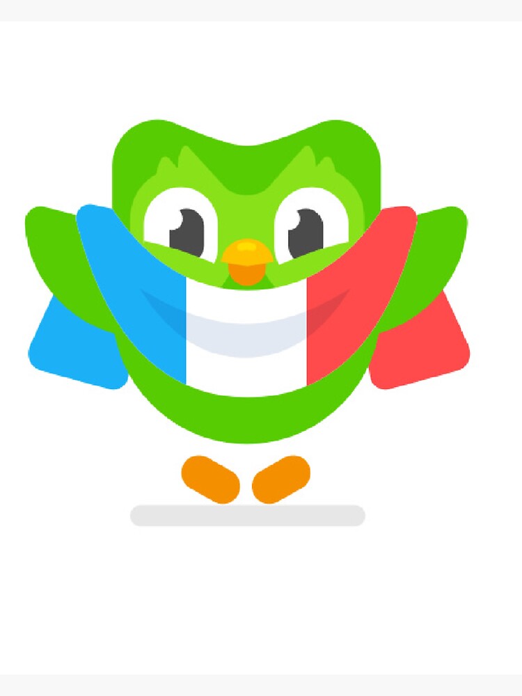 french-duolingo-trophy-sticker-by-indielanguages-redbubble