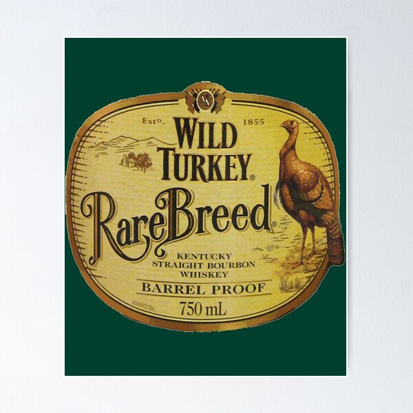 Item preview, Breed-Rare Classic Vintage Wild-Turkey designed and sold by MogTerrance.