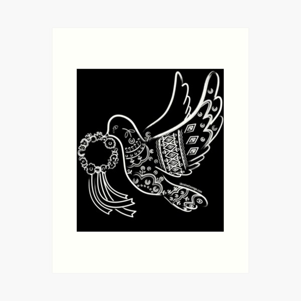 Pablo Picasso Dove of Peace 1949 Line Art Print Museum -  Israel