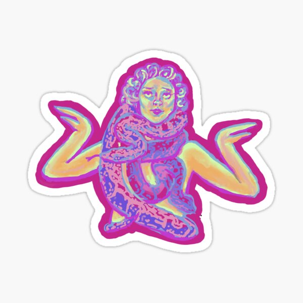 Item preview, Snake Lady Neon designed and sold by meliablair.