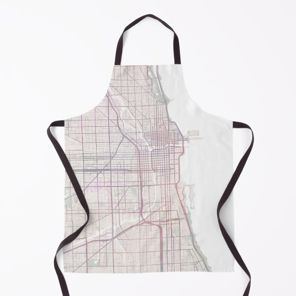 Item preview, Chicago Illinois Map, Charleston City, South Carolina USA City designed and sold by TheRedFinch.
