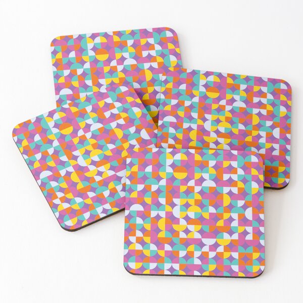 Item preview, Abstract Geometric 07 (Bold Multicolor Pattern Design Print) designed and sold by ToluaPrints.