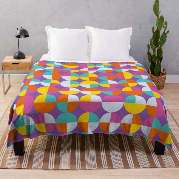 Item preview, Abstract Geometric 07 (Bold Multicolor Pattern Design Print) designed and sold by ToluaPrints.
