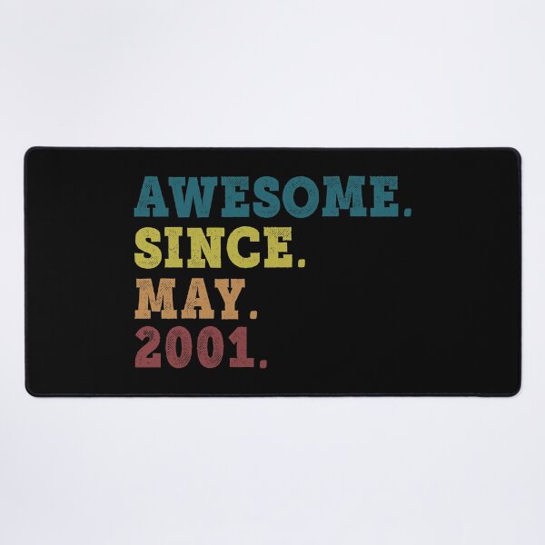 Item preview, Awesome Since May 2001 Retro Vintage 21st Birthday Gift designed and sold by designbychow.