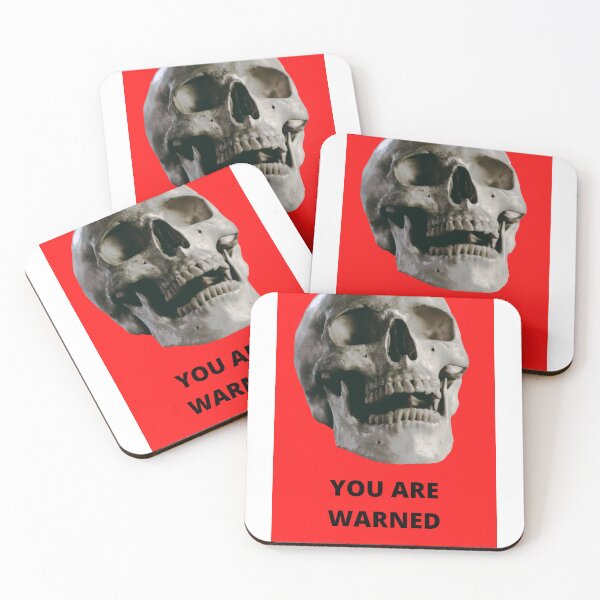 Item preview, YOU ARE WARNED designed and sold by GoodnessRight.