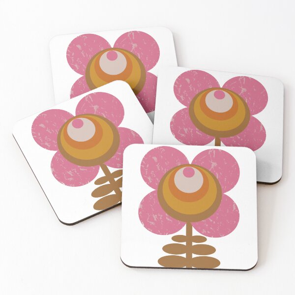 Item preview, Geometric vintage flower designed and sold by IlustraDeni.