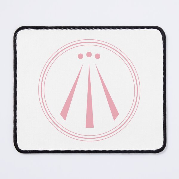 Item preview, Baby pink Awen Celtic Symbol designed and sold by patterniastudio.