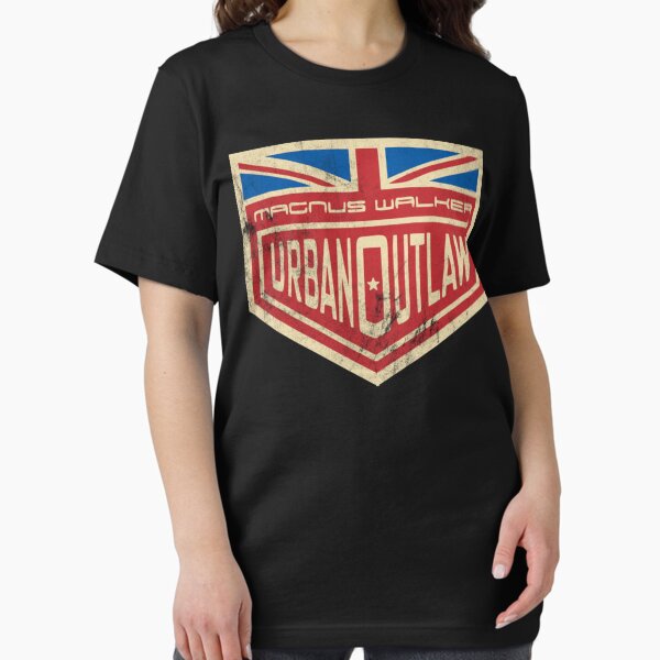 Aperçu de l'œuvre T-shirt essentiel avec logo vintage Urban Outlaw de Magnus Walker créée et vendue par JoshThielmann.