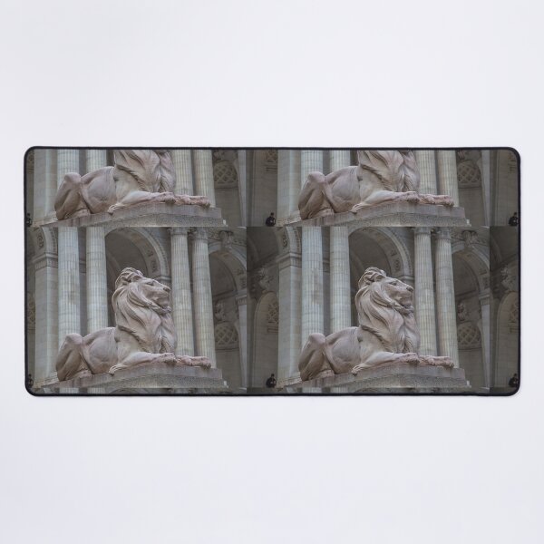 Item preview, USA. New York City. Public Library. Lion. designed and sold by vadim19.
