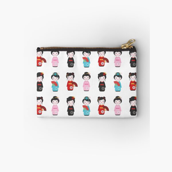 Item preview, Japanese Kokeshi Dolls Pattern designed and sold by StudioShine.
