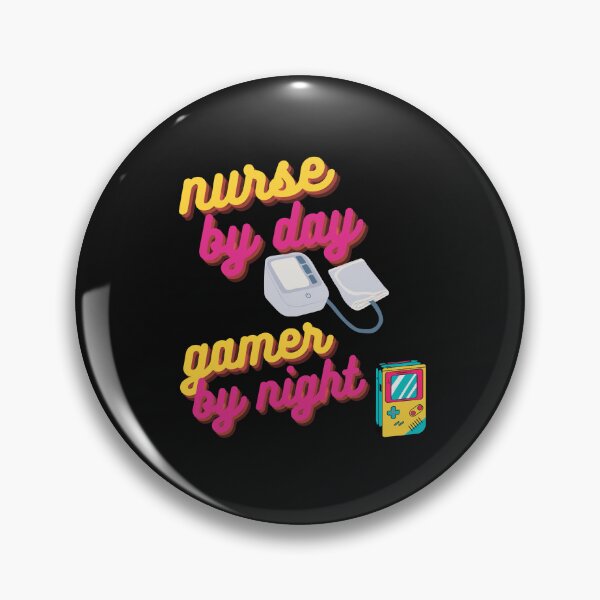 Item preview,    nurse by day gamer by night designed and sold by yassminishop.