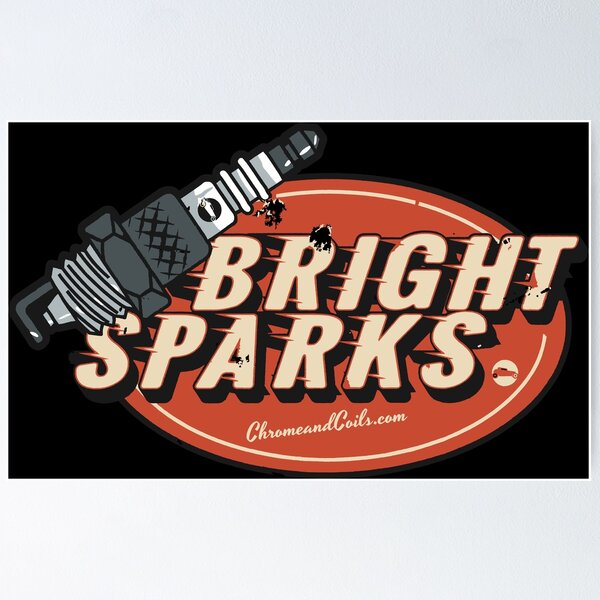 Item preview, Spark Plug "Bright Spark" designed and sold by Chrome and Coils.