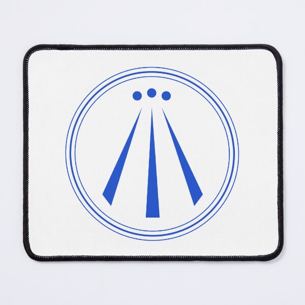 Item preview, Blue Awen Celtic Symbol designed and sold by patterniastudio.