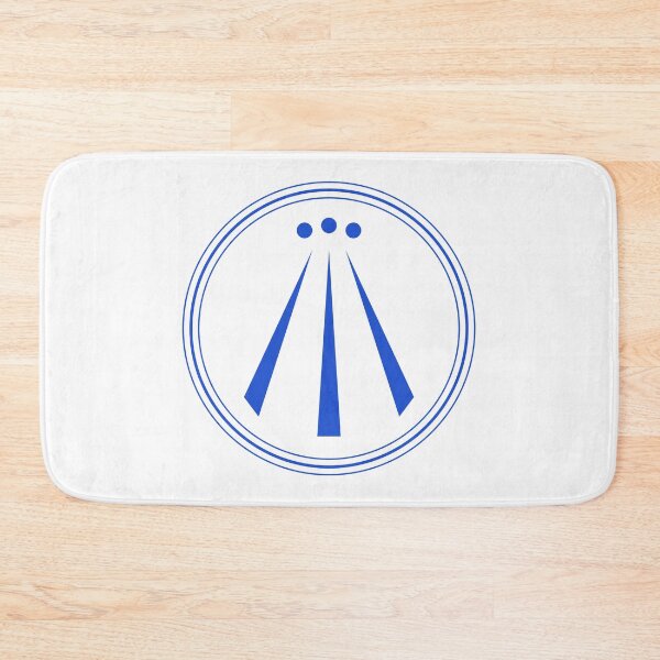 Item preview, Blue Awen Celtic Symbol designed and sold by patterniastudio.