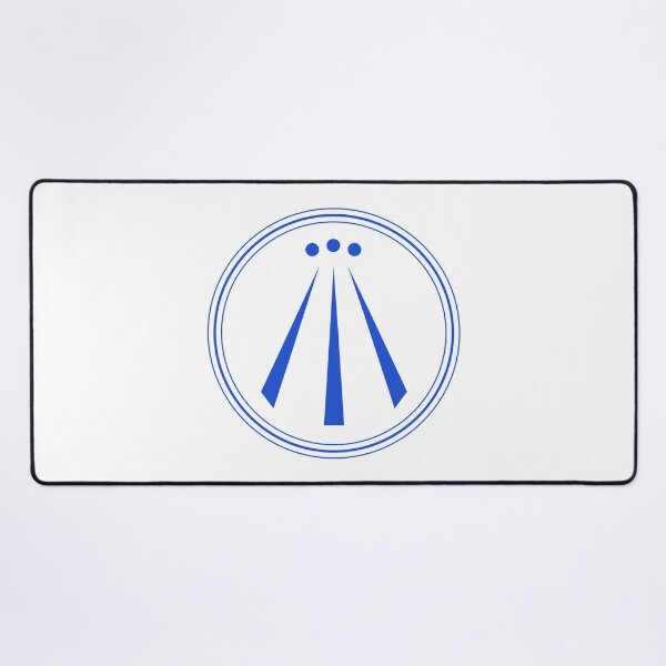 Item preview, Blue Awen Celtic Symbol designed and sold by patterniastudio.
