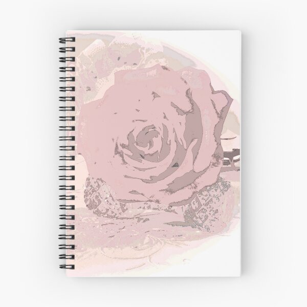 Item preview, Pink Rose And Linen - Digital Art Work designed and sold by Sandra Foster.