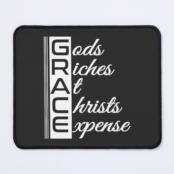 Item preview, Christian Design - Grace, Gods Riches at Christs Expense designed and sold by simplydesignart.