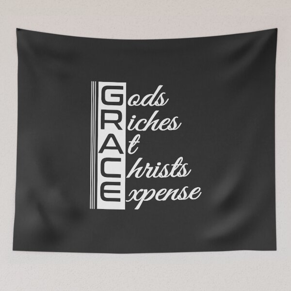 Item preview, Christian Design - Grace, Gods Riches at Christs Expense designed and sold by simplydesignart.