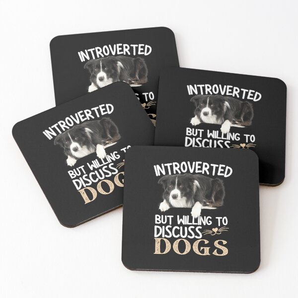 Item preview, Introverted But Willing To Discuss Dogs designed and sold by worldmodi.