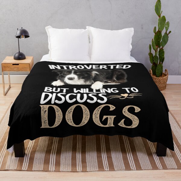 Item preview, Introverted But Willing To Discuss Dogs designed and sold by worldmodi.