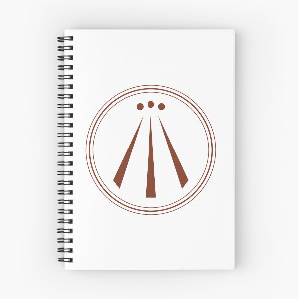 Item preview, Brown Awen Celtic Symbol designed and sold by patterniastudio.