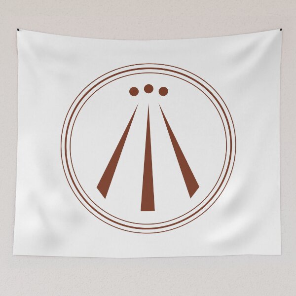 Item preview, Brown Awen Celtic Symbol designed and sold by patterniastudio.
