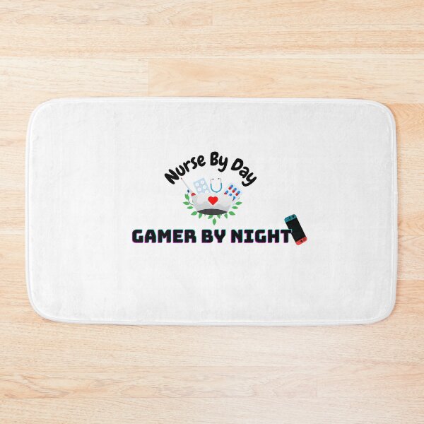 Item preview,   nurse by day gamer by night designed and sold by yassminishop.