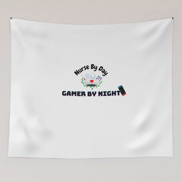 Item preview,   nurse by day gamer by night designed and sold by yassminishop.