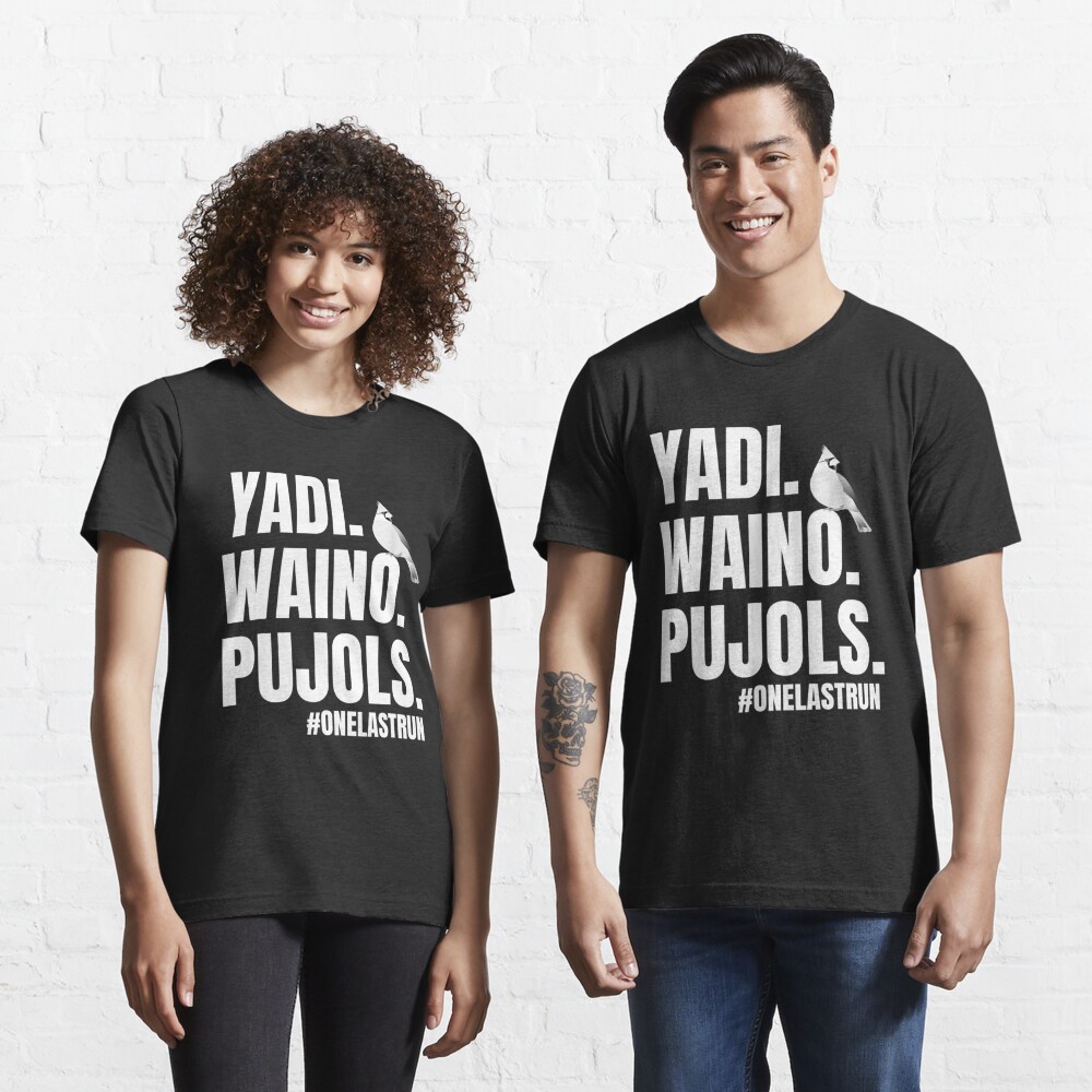 Yadi Waino Pujols Essential T-Shirt for Sale by duffyiue