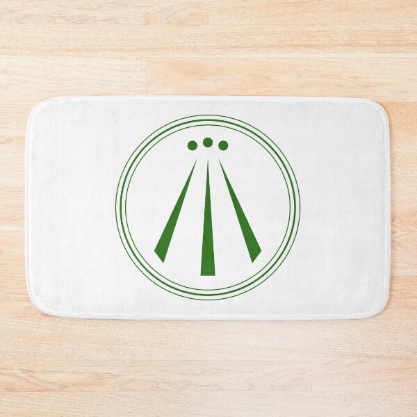 Item preview, Dark green Awen Celtic Symbol designed and sold by patterniastudio.