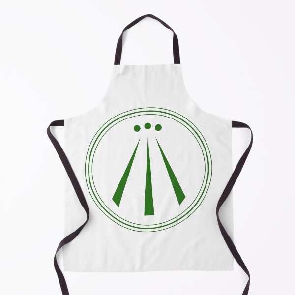 Item preview, Dark green Awen Celtic Symbol designed and sold by patterniastudio.