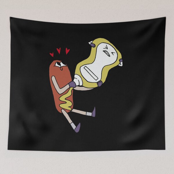 Item preview, Most Important Life Is Strange Hawt Dog Man (W Mustard) Halloween Holiday designed and sold by Rolandospencer.