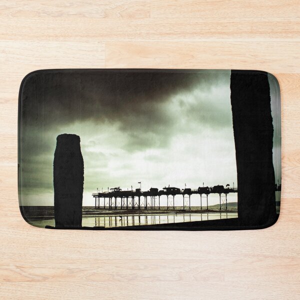 Item preview, Teignmouth Pier And Beach Devon England UK designed and sold by AndyEvansPhotos.