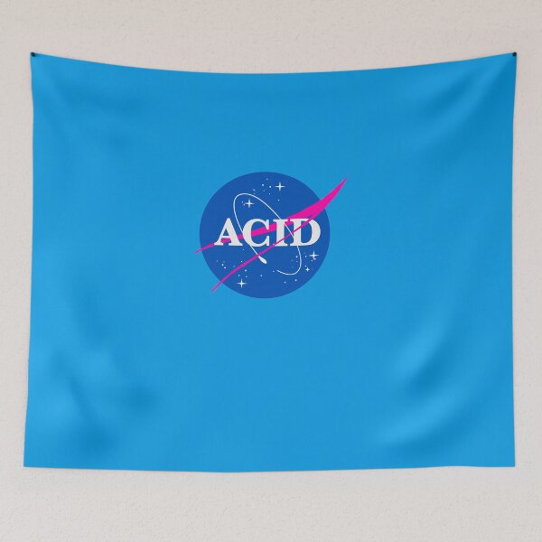 Item preview, Acid Logo Nasa Tri-blend T-Shirt designed and sold by KatrinStangl.