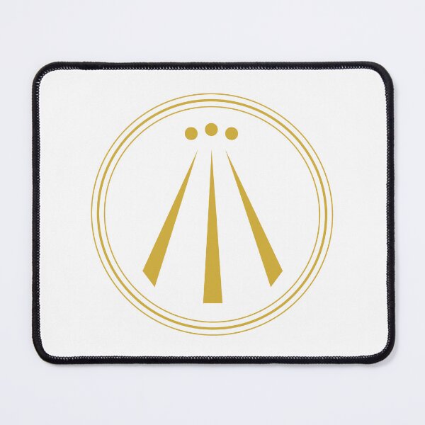 Item preview, Gold Awen Celtic Symbol designed and sold by patterniastudio.
