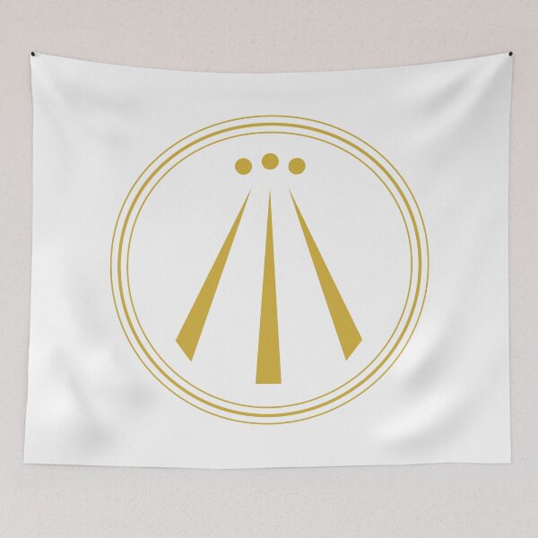Item preview, Gold Awen Celtic Symbol designed and sold by patterniastudio.