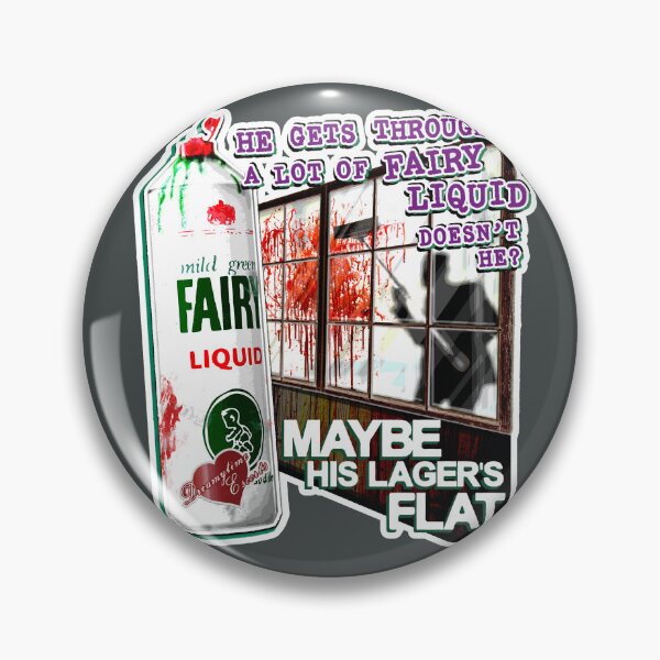 Item preview, JOLLY Gets Through a Lot of FAIRY LIQUID DOESN’T HE? MAYBE HIS LAGER’S FLAT - Ralph Jolly mops up blood - Mr Jolly Lives Next Door Inspired designed and sold by RetroTeeStudio.
