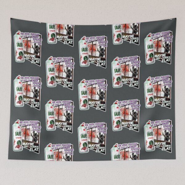Item preview, JOLLY Gets Through a Lot of FAIRY LIQUID DOESN’T HE? MAYBE HIS LAGER’S FLAT - Ralph Jolly mops up blood - Mr Jolly Lives Next Door Inspired designed and sold by RetroTeeStudio.