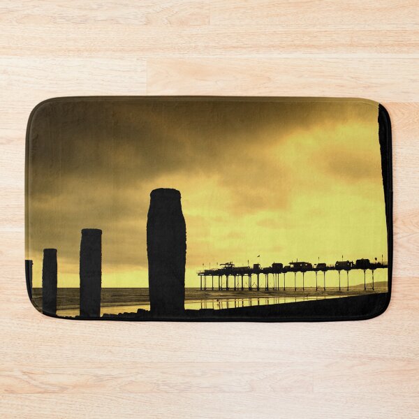 Item preview, Teignmouth Pier And Beach Devon England UK designed and sold by AndyEvansPhotos.